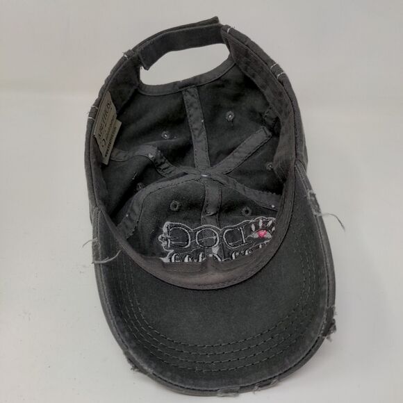 KBETHOS Women's Dog Mom Strapback Hat Gray Adjustable Patch Logo - Picture 10 of 13